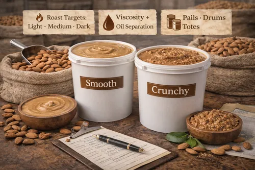Bulk Almond butter supplier — Atlas Global Trading Co.