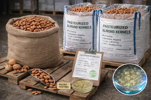 Bulk Pasteurized almond kernels supplier — Atlas Global Trading Co.